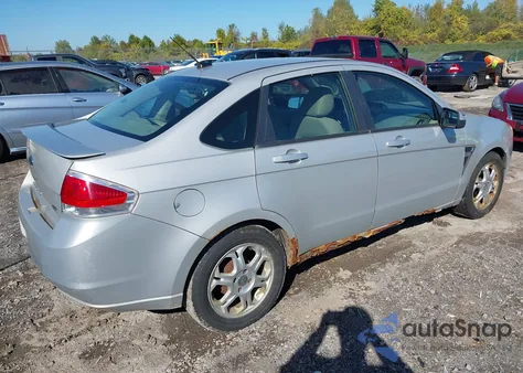 2008 Ford Focus Se/Ses z USA, uszkodzony, nr VIN 1FAHP35N88W151087